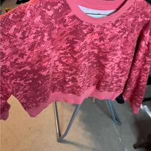 Under Armour Red Camouflage Top